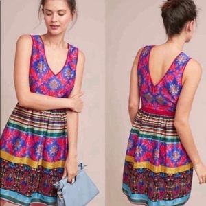 ANTHROPOLOGY PAYAL JAIN FRANSCESCA COCKTAIL DRESS